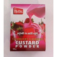 Motha Strawberry Flavoured Custard Powder 100g